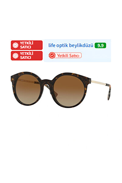 BURBERRY 4296 3816/T5 53 - عدسة مقطوعة مستقطبة