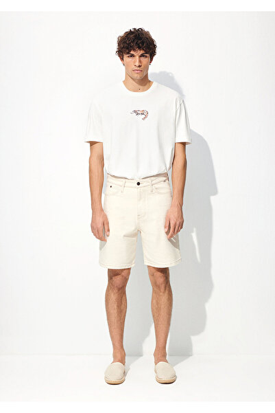 Mavi Шорти Houston Street Ekru Jean - 0410672-87146 Модель