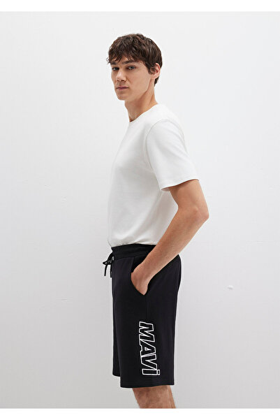 Mavi Μαύρο εμπριμέ σορτς -0410225-900