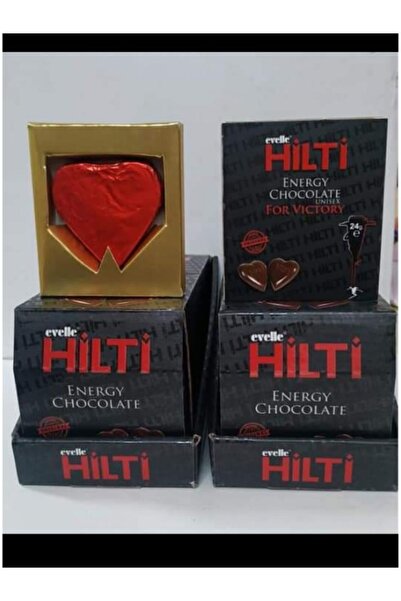 HiltiGold Ver Coşkuyu 12 Adet 48 ginseng veya Hilti Energy Çikolata