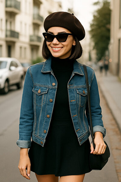 MinaCarin French Painter Felt Beret Keceberew