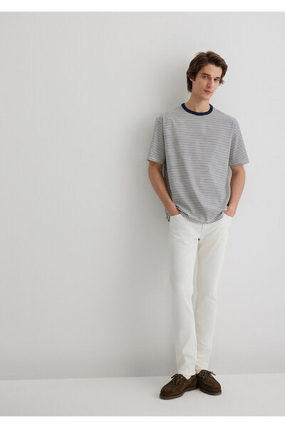 Mavi Jake Blue Black Ecru Jeanshose 0042288003