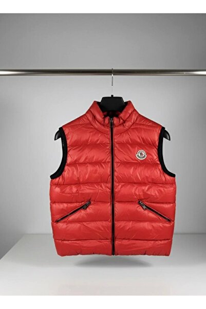 YusGos Unisex Baby Girl/Boy Waterproof Inflatable Padded Vest with Zipper Pockets (2-15 Years) Red 6-7 Y