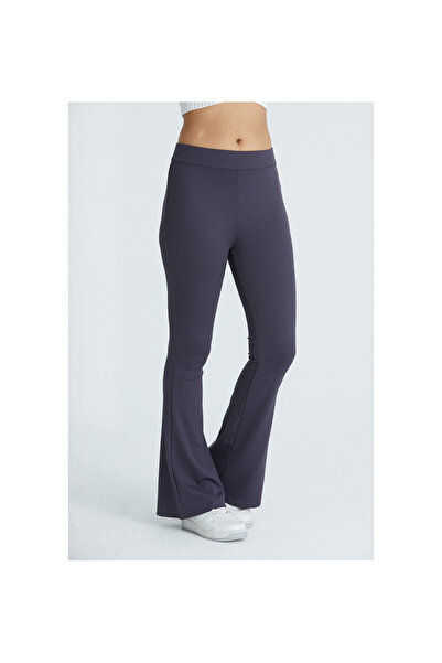 Twenty3 2D2B Γυναικείο κολάν ελαστικό ύφασμα καμπάνα ψηλόμεσο F κοτλέ