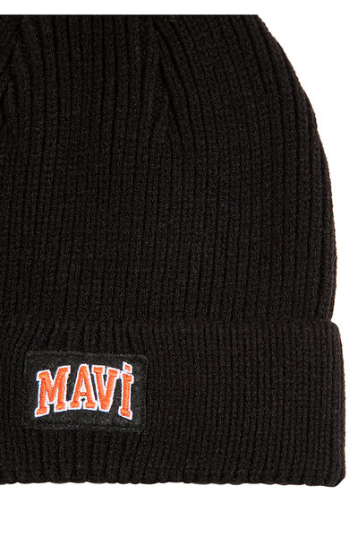 Mavi Logo Printed Black Beret 1912023-900