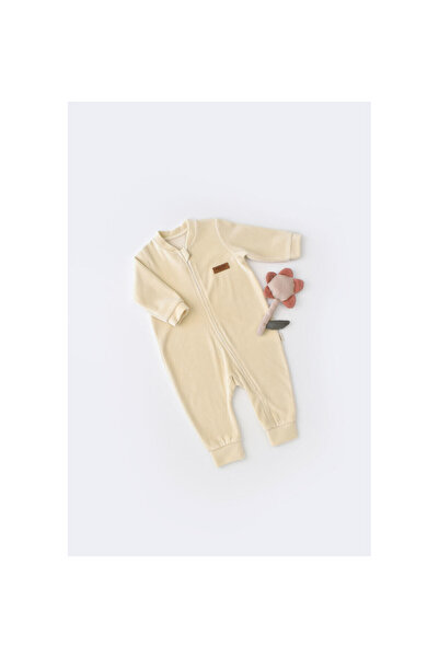 BabyCosy 2D2B Velvet Zippered Jumpsuit