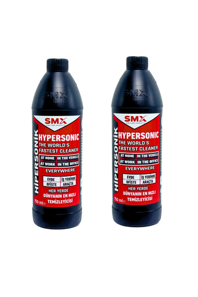 SMX Hipersonik - Dünyanın En Hızlı Temizleyicisi 750 ml 2 Adet