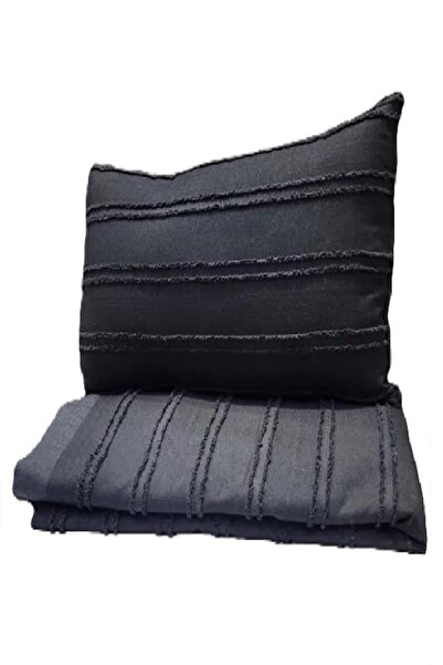 Vinaldi VNL BUTİK YATAK ÖRTÜSÜ ÇİFT KİŞİLİK CARLA ANTRASİT