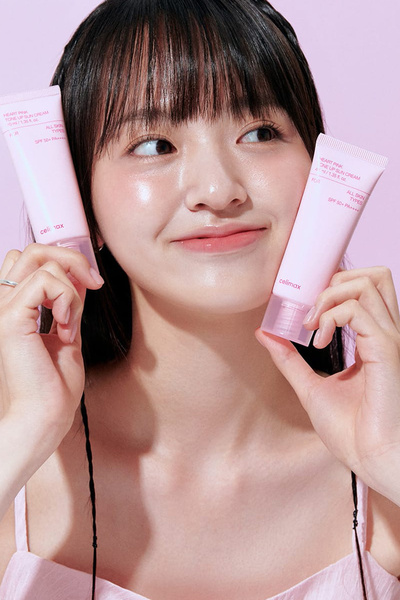 Celimax Pink Tone-Up Sunscreen Cream - Heart Pink Spf Pa (Vi̇oni̇ne)