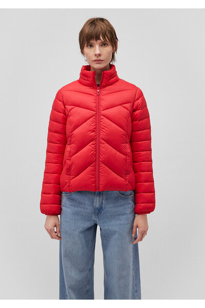Mavi Stand Collar Red Puffer Coat 110698-70468
