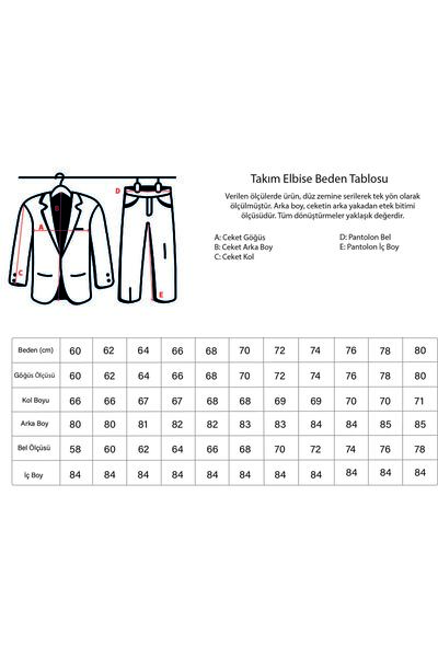 ModeXL Mode Xl Büyük Beden Takım Elbise Superior 21021 Sütlü Kahve