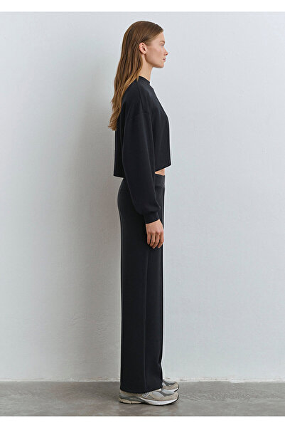 Mavi Μαύρο φούτερ Crew Neck 1s10061-900