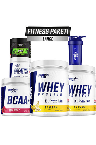 Proteinocean Fıtness Paketi Large - Muz Ahududu