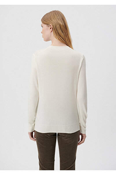 Mavi Pulover alb Slim Fit / Narrow Cut 1710399-70057