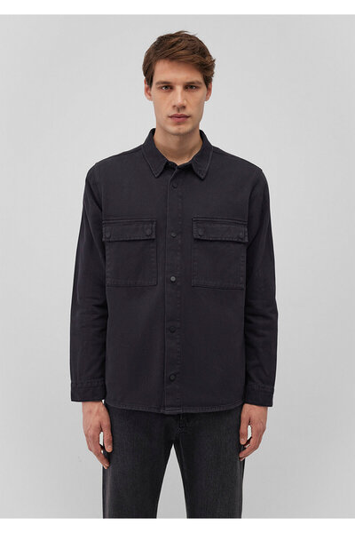 Mavi Чорна джинсова сорочка Jean Logan 90-х Regular Fit 021077485822