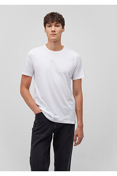 Mavi Πακέτο με 2 Ανδρικό T-Shirt Crew Neck Basic Slim Fit / Narrow Cut 0611288-620