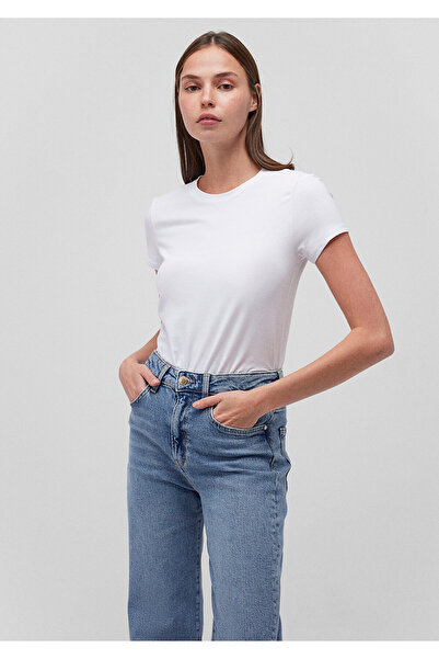 Mavi 2er-Pack weiße Basic-Unterhemden für Damen mit tailliertem Schnitt 1611368 -620