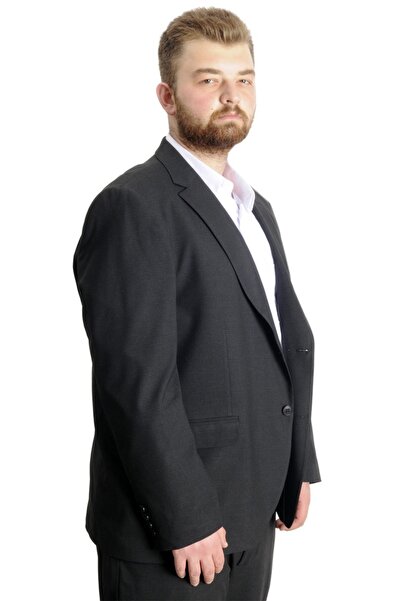 ModeXL Mode XL Plus Size Suit Superior 21021F Black