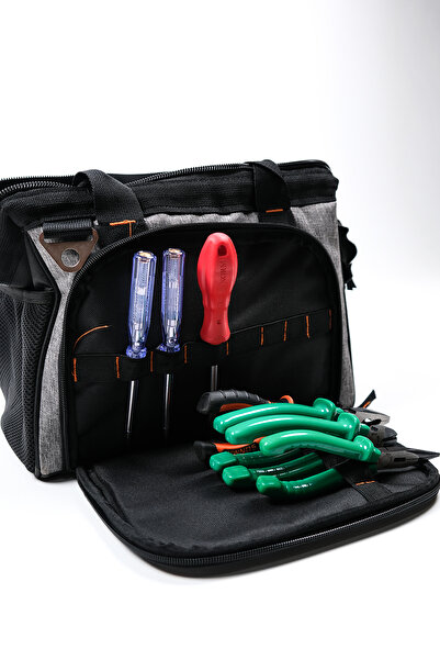 Probag Medium Size Hardware Tool Bag |   27 Compartments |   Water Resistant |   Heavy Duty