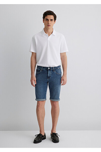 Mavi Σορτς Nicholas Black Dark Jean Misty - 0416084465