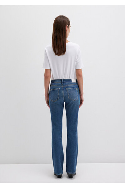 Mavi Molly Casual Vintage Indigo Blue Jean Kalhoty 1013683650