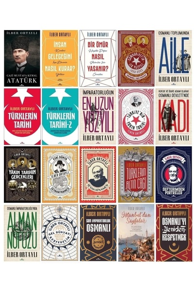 Kronik Yayınları Ilber Ortaylı 20 Eserlik Dev Tarih Seti