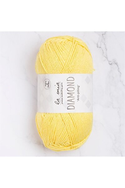 sylar حبل محبوك يدويًا باللون الأصفر الماسي من La Mia - L160 - 33734