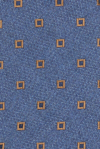 W Collection Tie with Square Pattern
