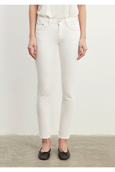 Mavi Ada Casual Vintage Λευκό Jean Παντελόνι 1020581363