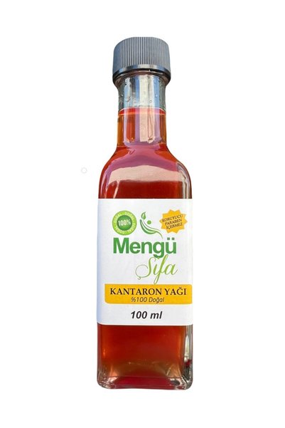 mengü şifa St. John's Wort Oil (KHORT) 100ml Glass Bottle with Dropper