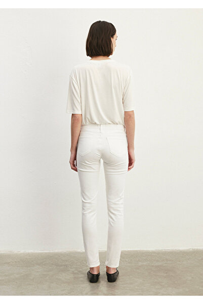 Mavi Ada Casual Vintage Λευκό Jean Παντελόνι 1020581363