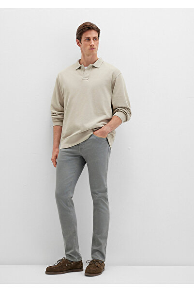 Mavi Παντελόνι Marcus Shadow Grey Comfort Gabardine 0035180922