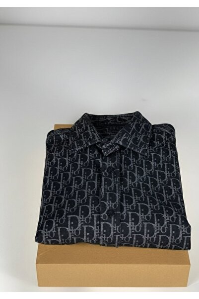 YusGos Men's Regular Fit Cotton High Quality Winter Lumberjack Shirt Black L