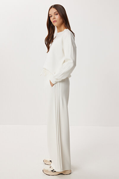 Lovelyİstanbul Puha modális alsó-felső szett LCR0096 BONE