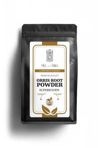 Mel and Mira Organik Orris Kökü Tozu 100g, Premium Orrik Root Powder, Organik...