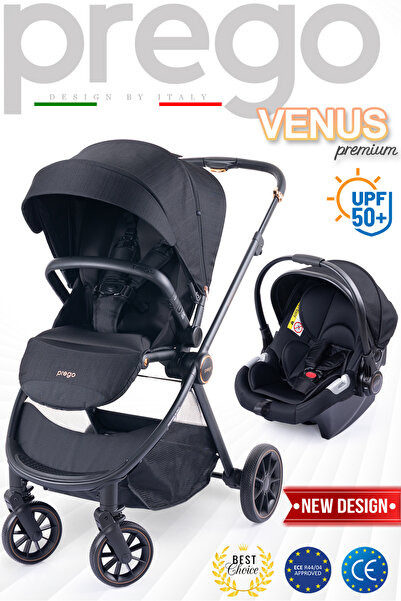 Prego Venüs Premium UV Tenteli Travel Sistem Bebek Arabası