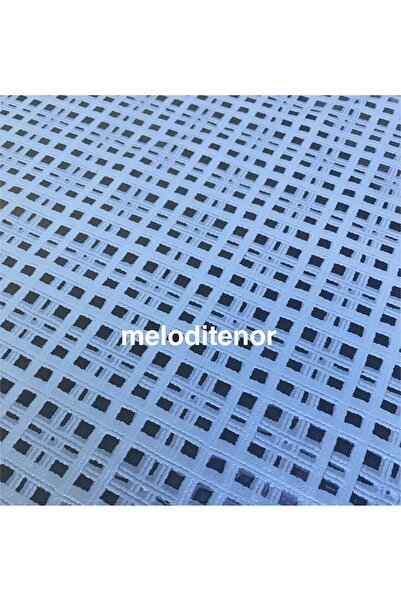 SALMAN Transparent Coating Straw Luxury White Gingham Mesh Non-Slip Pvc Oilcloth Tablecloth