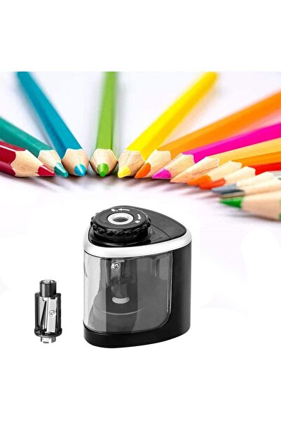 SSMEDIA Ascutitoare electrica automata pentru creioane copii, elevi, arhitecti, ingineri sau artisti