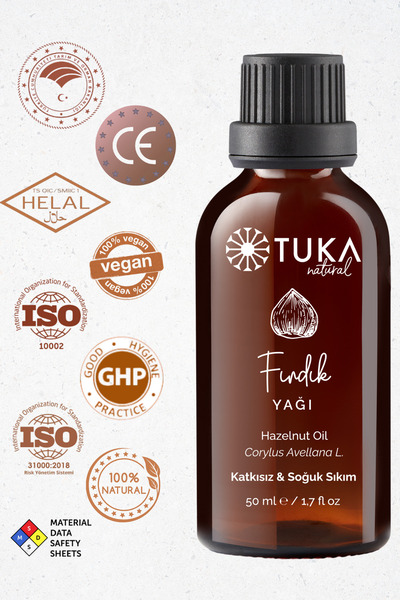 TUKA NATURAL زيت الجوز 50 مل |   معصور على البارد، بدون إضافات