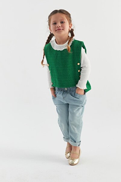 MARKALİSTE Green Adel Kids Sweater