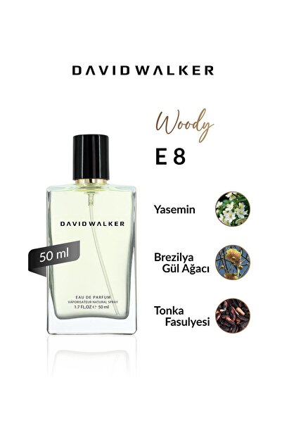 David Walker E8 Navigeteur 50 ml Erkek Parfüm | Woody
