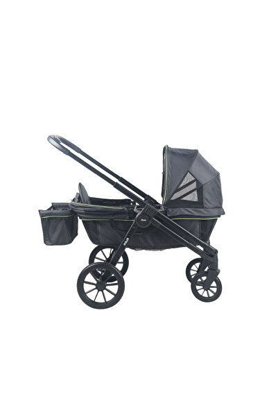 Moon - Kube Wagon Stroller - Black