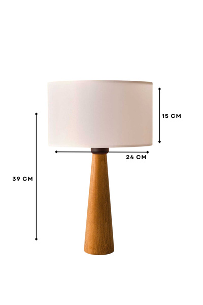 HOMİNG Lucca Light Color Wooden Lampshade Ayd-3647