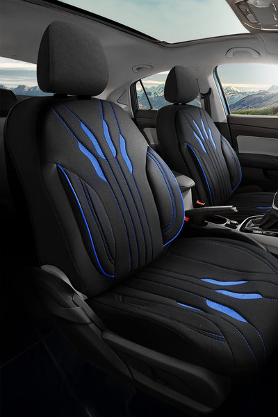 BUTTİ Talos Series Premium Auto Seat Cover |   Orthopedic Supported, Front an...