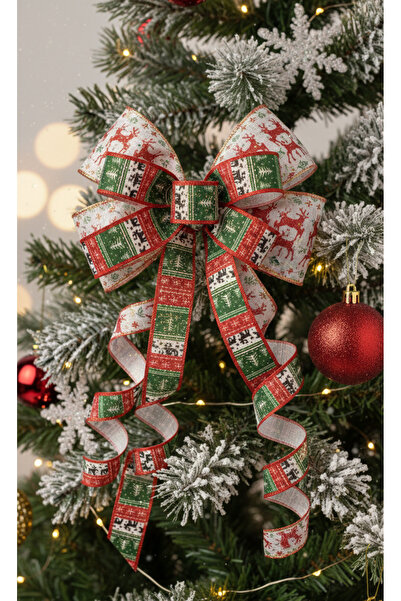 FANTASTIC KURDELE New Year Themed 2 cm X 3 Meters - Gift Wrapping and Decoration Ribbon (Different Model Options)