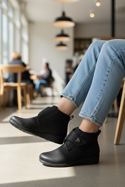 Y&D Shoes 2025 New Season Women's Winter Mother Shoes Velcro Orthopedic Daily Winter Shoes