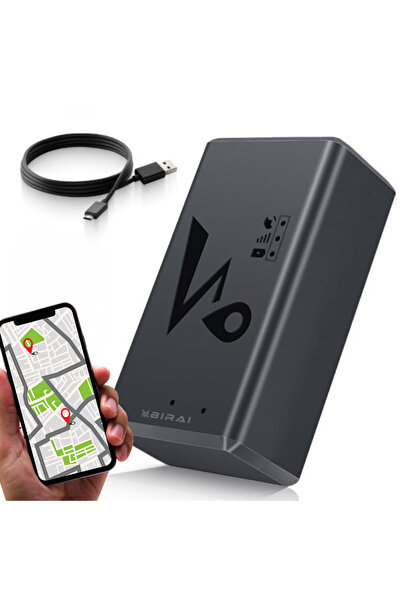 BIRAI Tracker GPS Q12 Professional 4G LTE — 20.000 mAh, autonomie 120 zile, magnetic, IP65