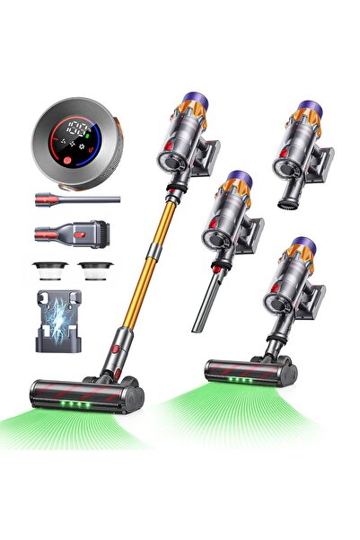 Timebox Ασύρματη ηλεκτρική σκούπα Stick 550W 45KPA Αναρρόφηση 60 λεπτά Χρόνος...