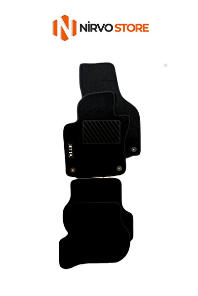 VELÜR Volkswagen Jetta 2005-2011 Arası Özel Uyumlu Oto Halı Paspas