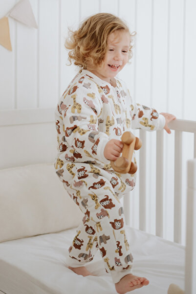 Lilabio Girls Boys Children's 1.5-2 Tog Patterned Sleeping Bag